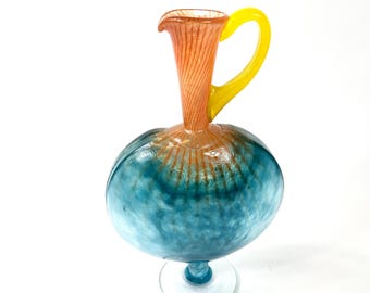 Vintage Kosta Boda Glass Vase – 1980s Kjell Engman 