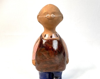 Studio Pottery Figurine, Scandinavian Ceramic, 1970s, Lisa Larson Style