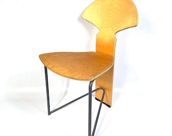 Scandinavian Dining Chairs Set of 2, Bentwood Mosquito Design, Lammhults 1990s