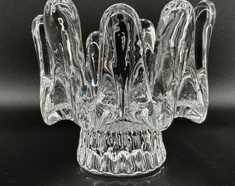 Vintage Göran Wärff Sunflower Candle Holder – Kosta Boda Swedish Art Glass, 1970s
