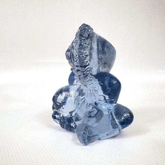 Kosta Boda Glass Sculpture – Paul Hoff Eskimo Child With Seal