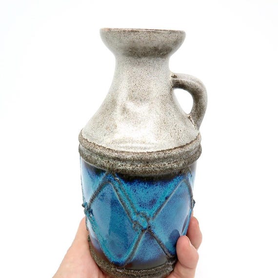 【Fat Lava】ファットラヴァ　Strehla keramik FAT LAVA Strehla Vintage FAT Lava Ceramic Vase, Strehla East