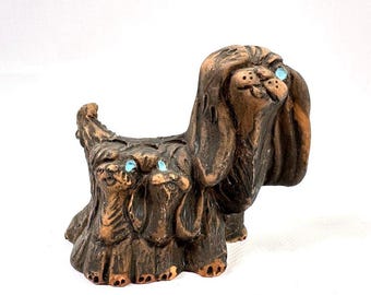 Ceramic dog figurine – tilgmans pottery, sweden
