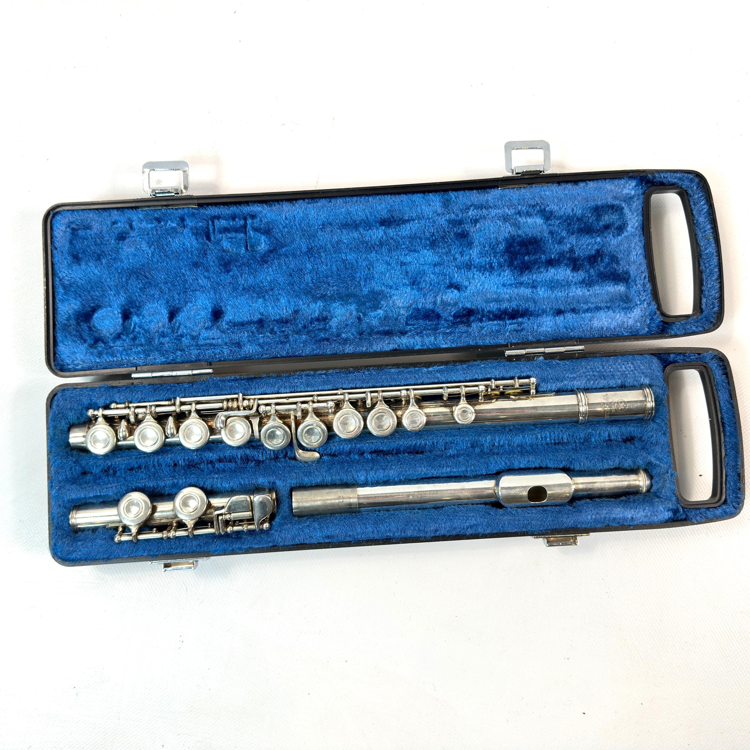 YAMAHA フルート Vintage Yamaha Silver Flute YFL-21S – Japan-made 1970s Flute