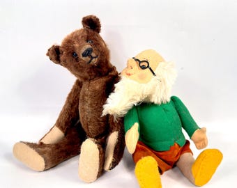 Rare 1950s Schuco Yes/No Gnome – Vintage German Mechanical Toy