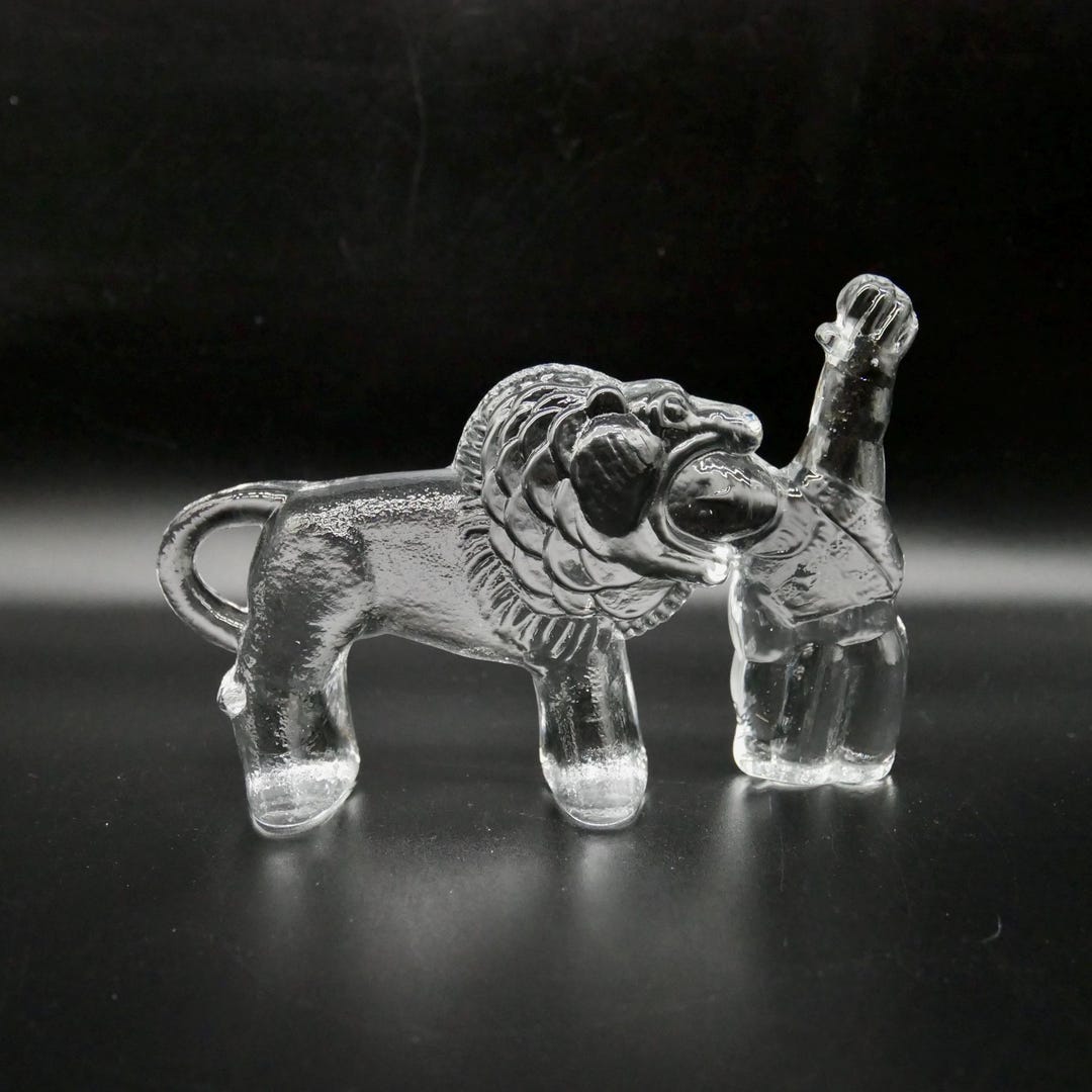 Kosta Boda Glass Lion, Bertil Vallien Circus Series - Etsy Canada