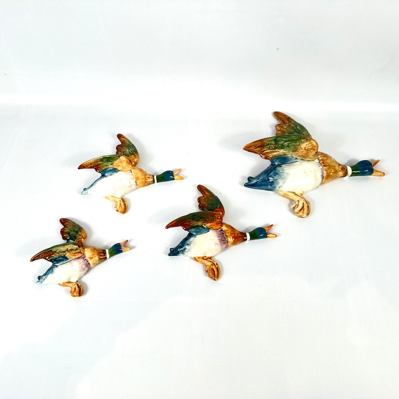 Beswick Ceramic Flying Ducks – Set of 4, 1950s image 3