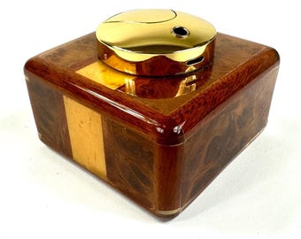 Vintage Bakelite Table Lighter – Working Retro Lighter, 1970s