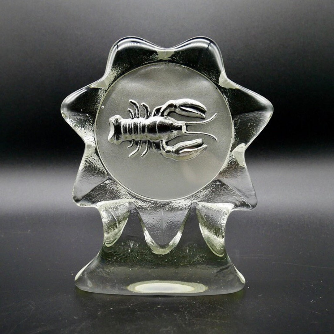 Cube Cristal Scorpion - Signe Du Zodiaque 3D En Verre - Format Portrait XL (80x50x50 Mm) - Décoration Ou Cadeau - 11