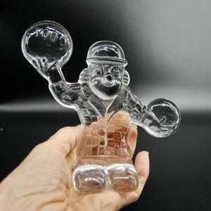 Vintage Bertil Vallien Glass Clown Figurine – Kosta Boda Circus Series