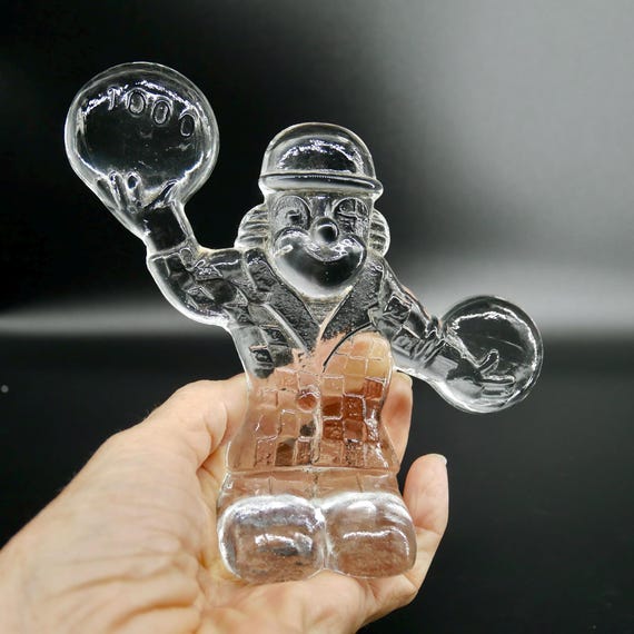 Vintage Bertil Vallien Glass Clown Figurine – Kosta Boda Circus