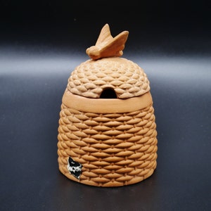 Terracotta Aardewerk Honingraat Bijenkorf Deksel Honingpot Kruiderijpot