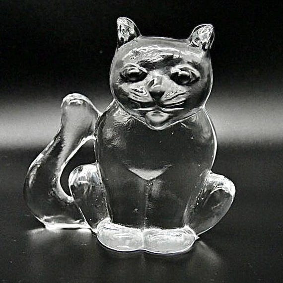 Kosta Boda Glass Cat – Bertil Vallien Zoo Collection 9cm - Etsy