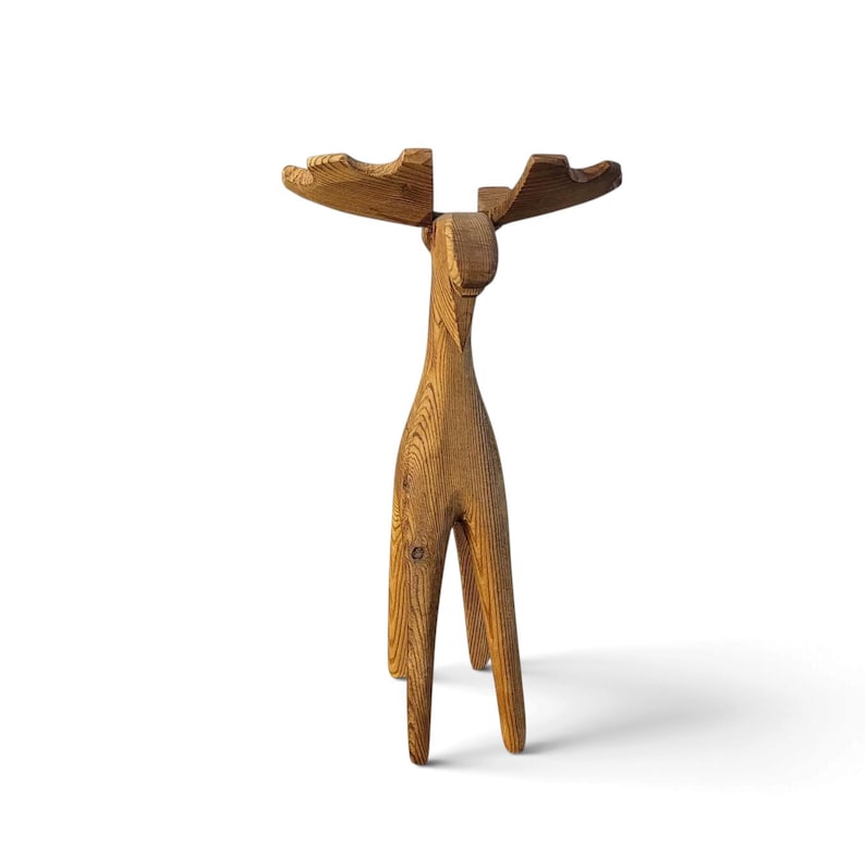 Träälgskulptur, Kalle Berglund Jämtälgen, Svensk formgivning 1955 bild 6
