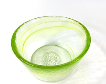 Kosta Boda Art Glass Bowl: Ulrica Hydman-Vallien &quot;Mine&quot; Series, 1980s Swedish Design