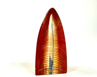Bertil Vallien Miniature Glass Sculpture – Half Boat, Swedish Design
