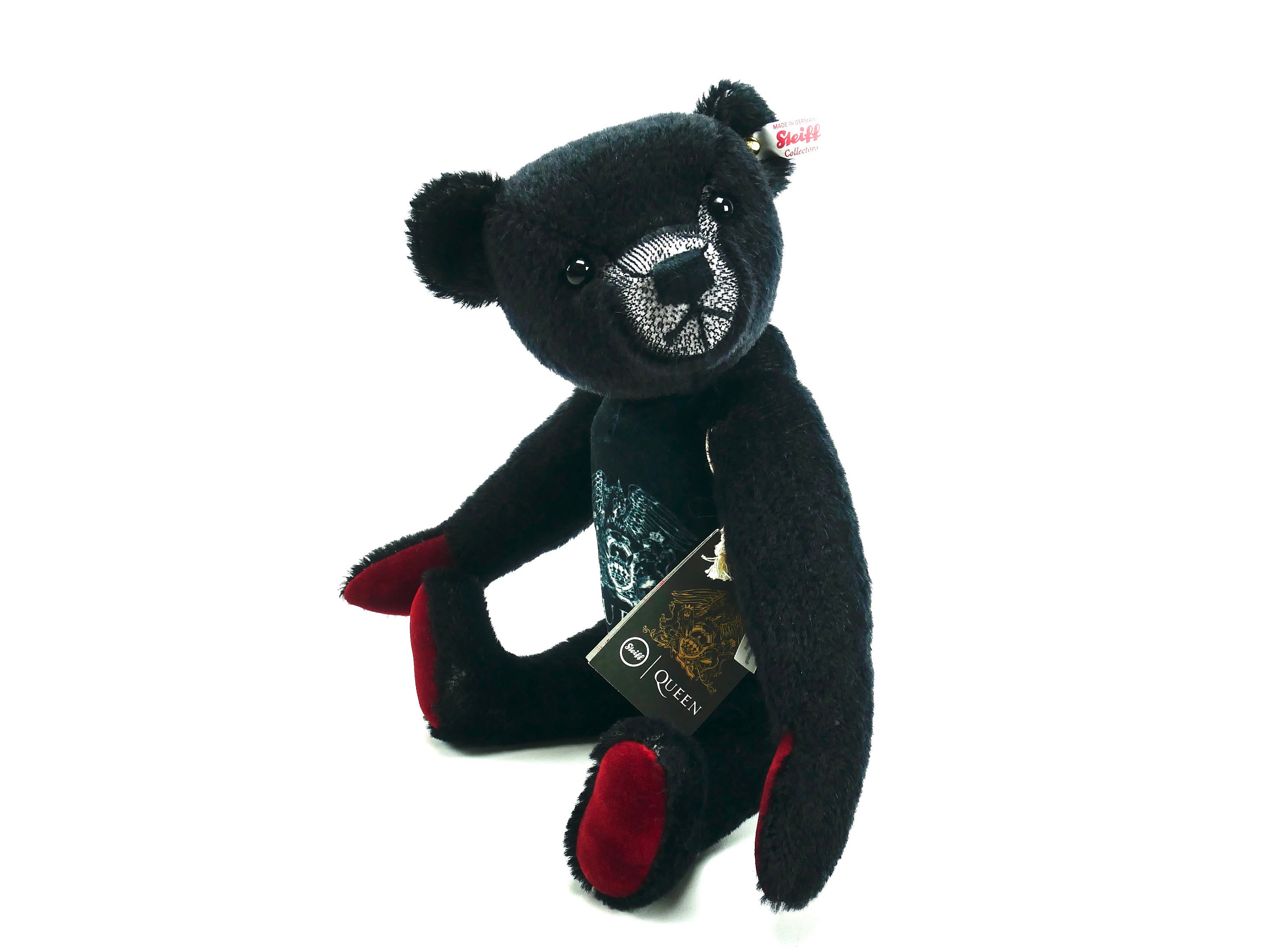 Vintage Steiff Bear - “steiff Rocks Queen!”limited Edition Teddy