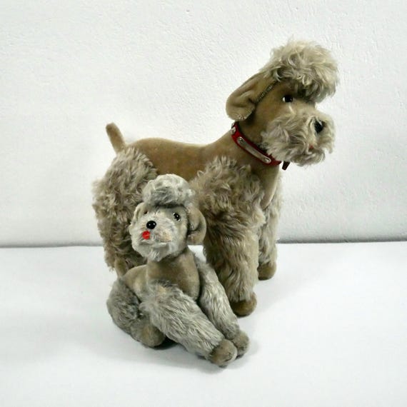 Steiff Poodle Dog “snobby” – Large Fully Jointed Toy, 34 Cm - Etsy