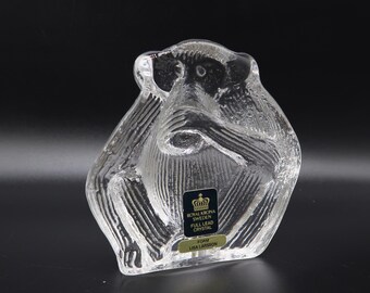 Lisa Larson Glass Monkey – Vintage Speak No Evil Monkey, 1970s - Etsy