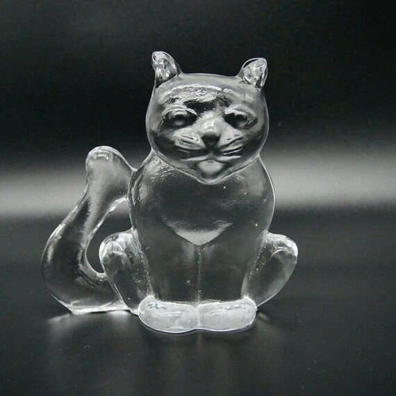 Kosta Boda Glass Cat – Bertil Vallien Zoo Collection 9cm - Etsy