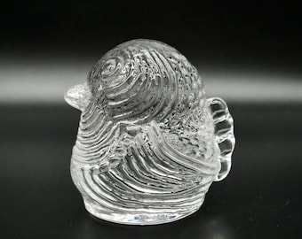 Kosta Boda Glass Rooster by Bertil Vallien – Mid-Century Scandinavian Art Glass Figurine