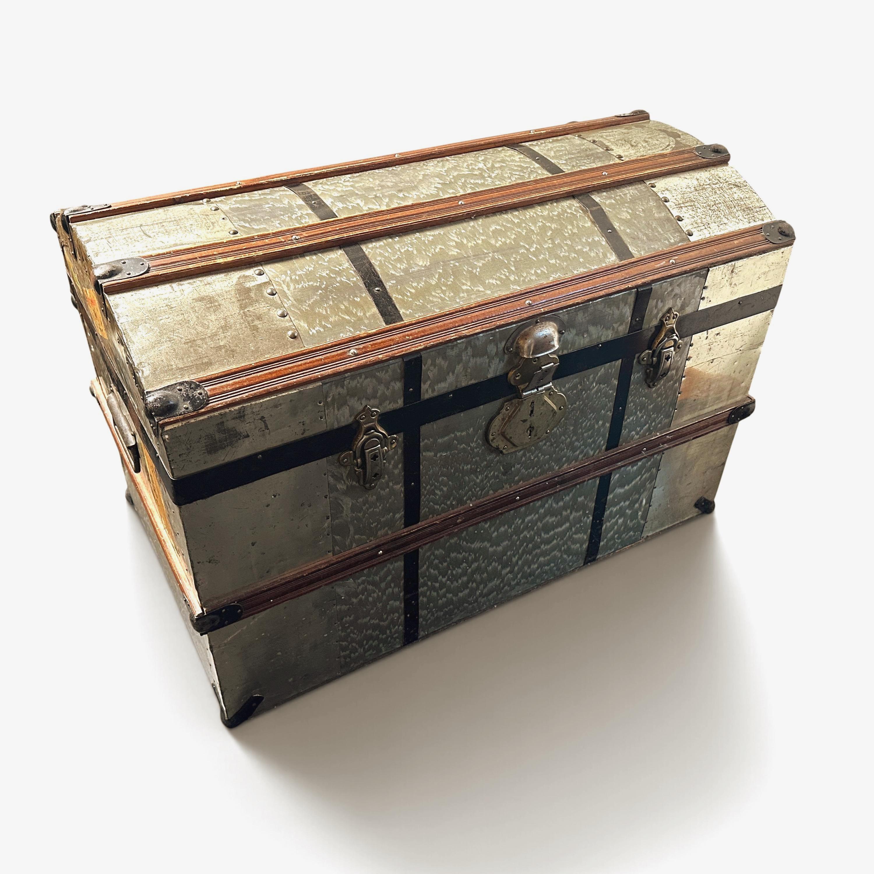 1800s travel trunk - Etsy 日本