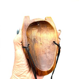 Wooden Masks, Korean Hahoe Tal Hand Carved Faces image 7