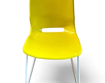 IKEA Snille Chair, Yellow 1990s Space Age Chair by Svante Schöblom