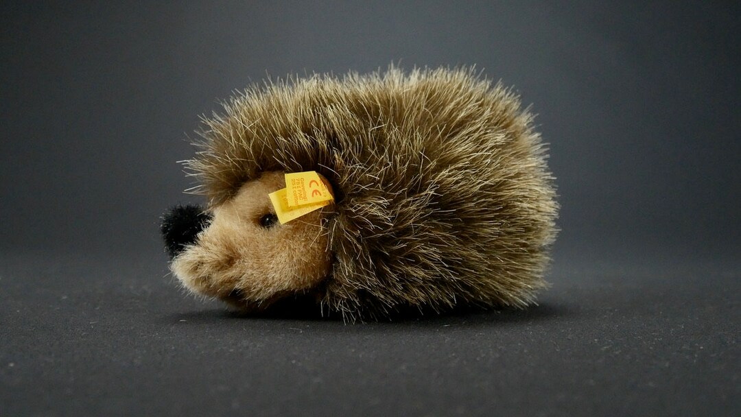 Vintage Steiff Hedgehog Mohair Plush Toy Collectors Animal Etsy