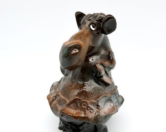 Scandinavian Art Pottery Moose – HNordicnFolk Art  Elk Figurine