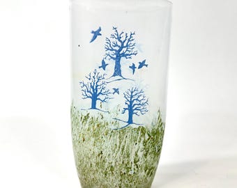 Kosta boda art glass vase – vintage october series by kjell engman