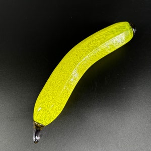 Vintage Kosta Boda Glass Gunnel Sahlin Banana Sculpture de fruits en verre soufflé à la main Fabriqué en Suède image 9