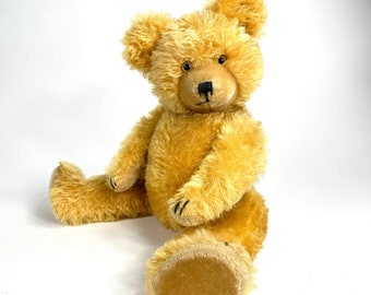 Vintage 1940s german diem teddy bear – exceptional condition