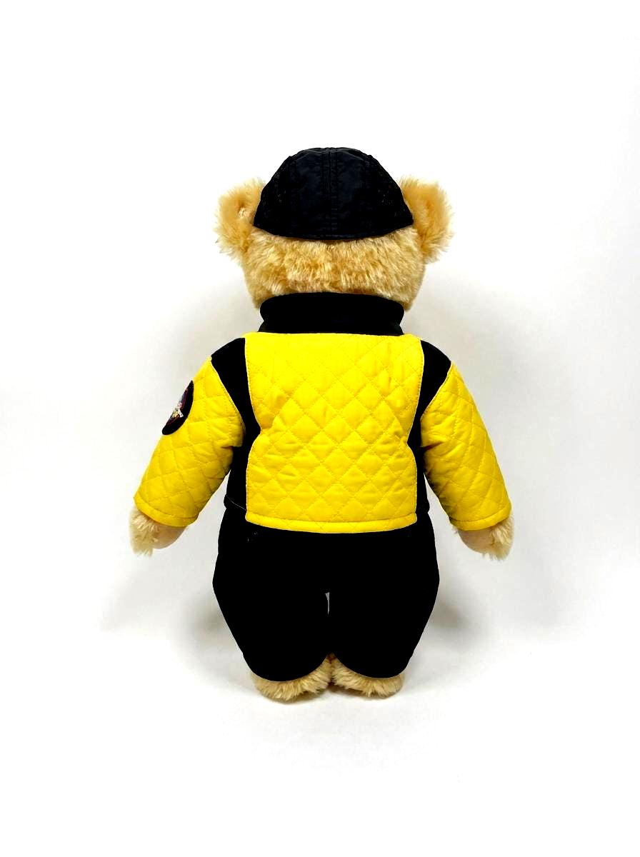 Vintage Steiff “the Racer” Bear, Ralph Lauren, Mohair Teddy, 1997