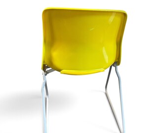 IKEA Snille Chair, Yellow 1990s Space Age Chair by Svante Schöblom