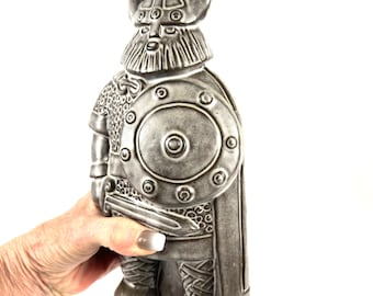 Viking Figurine by Taisto Kaasinen for Upsala Ekeby – Scandinavian Art Pottery, 23 cm