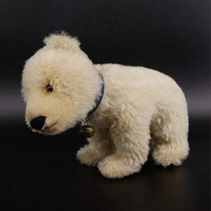 Margarete Steiff Memorial Bear, White Teddy Bear, Mohair