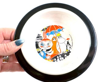Muurla Moomin Children’s Bowl, Finnish Character Dish, 15.5 cm
