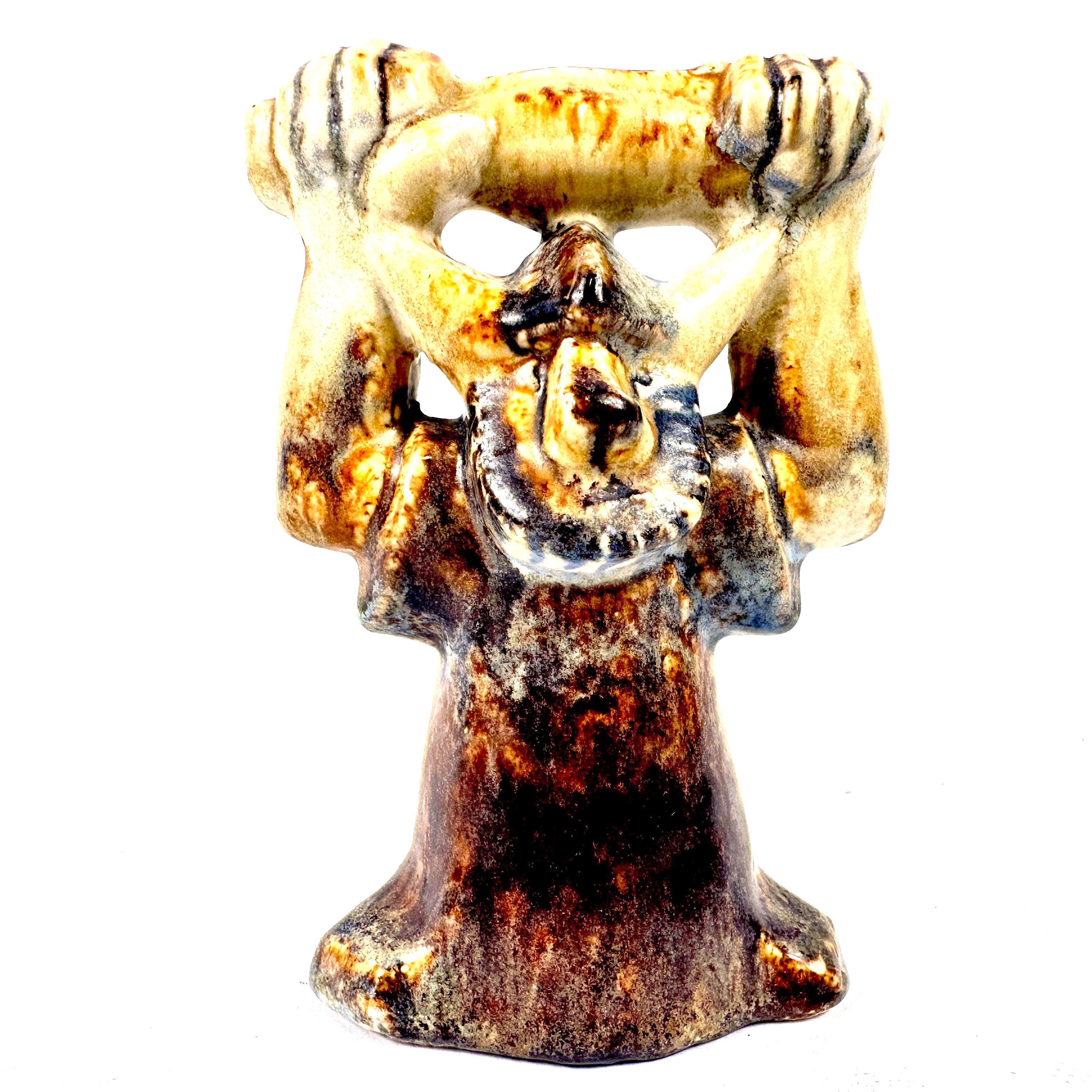 Viking Sculpture – Vintage Scandinavian Stoneware Figure, 1970s - Etsy