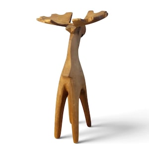Träälgskulptur, Kalle Berglund Jämtälgen, Svensk formgivning 1955 bild 3