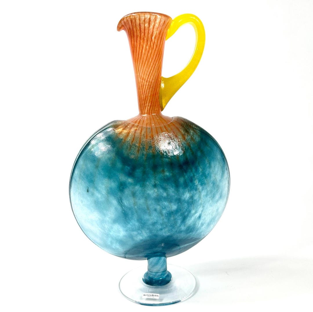 Kosta Boda Art Glass Vase: Kjell Engman Bon Bon Series - Etsy