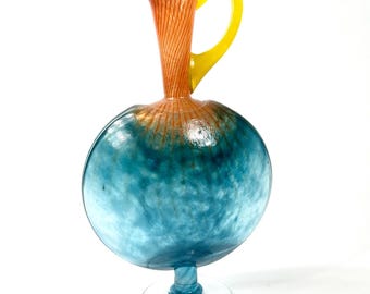 Kosta Boda Art Glass Vase: Kjell Engman Bon Bon Series