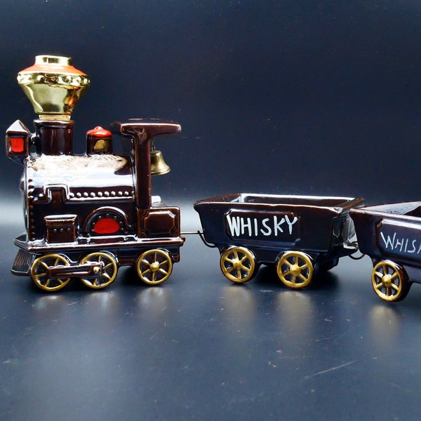 Train Whiskey Decanter Etsy