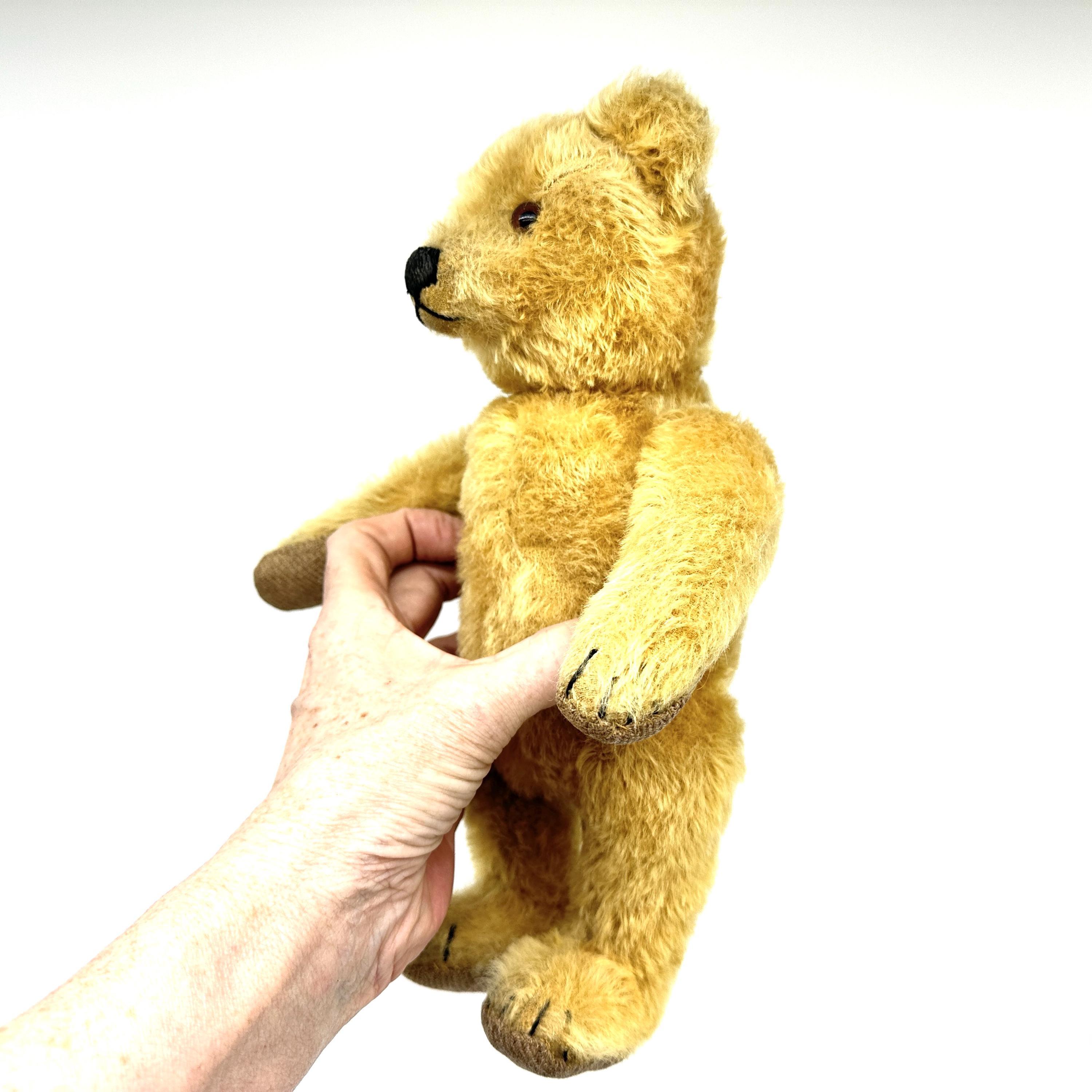 Ours En Peluche Ancien Steiff - Fabrication Allemande - Vintage Collection