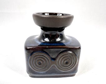 Soholm Stoneware Vase – Einar Johansen Blue Series No. 3450, Denmark