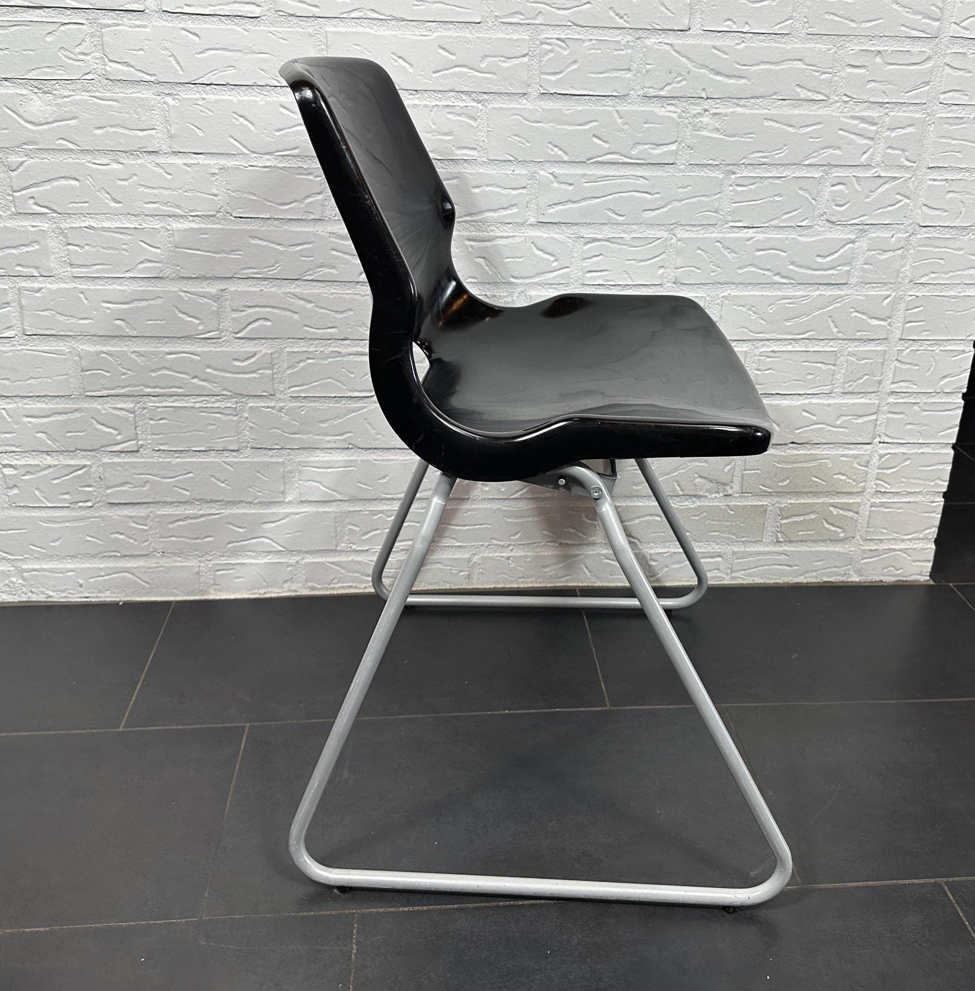 1990s Black IKEA Snille Chair – Retro Svante Schöblom Design