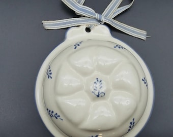 Vintage Gabriel Cookie Ceramic Mold Wall Hanging – Swedish Farmhouse Kitchen Decor