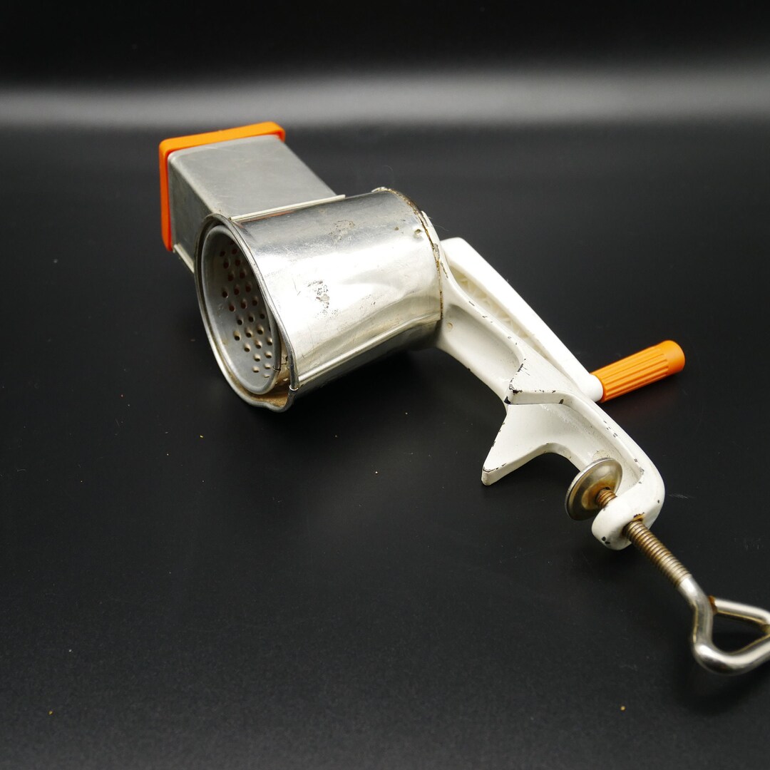 Vintage Cast Iron Nutmeg Grinder With Original Wood Press Etsy