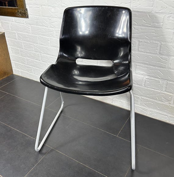 IKEA Snille Chair: Black Overman Svante Schöblom Design - Etsy