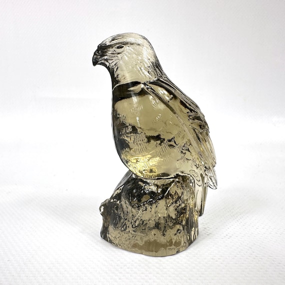 kosta boda　作家Paul hoff Kosta Boda Glass Hawk – Paul Hoff Wwf Series, Vintage Swedish Art